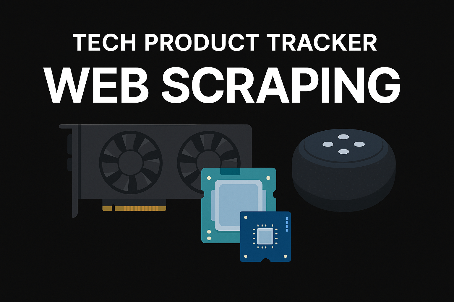 Website Image of Tech Product Tracker (Web Scraping)